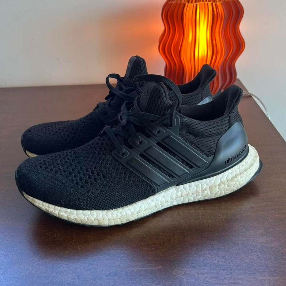 Adidas Ultra Boost Sneakers - Black/White - Women's Size 6
